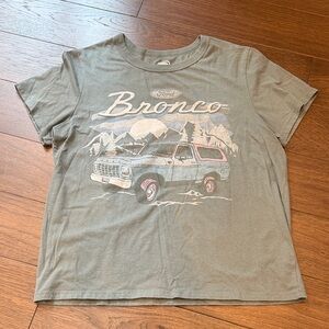 Official Ford Bronco T-Shirt - Light Green - Large - C27-007